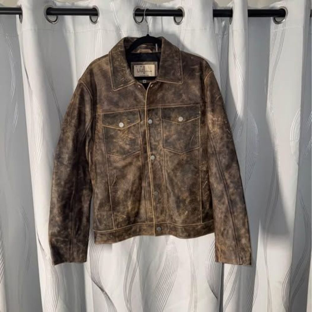 Wilsons Vintage USA Leather Jacket. A sample piece